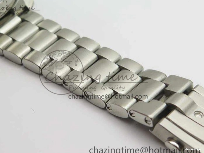 0218 Planet Ocean Master Chrono SS OM 1:1 Best Edition Gray Dial On SS Bracelet A9900 V Efficient 8116